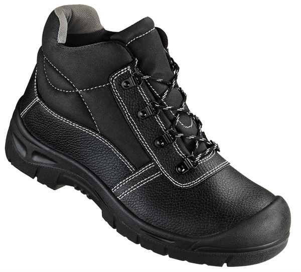 Bausicherheitsschuh ROSTOCK schwarz hoch, EN ISO 20345 S3 SRA, Gr. 38, VPE10, Z3324138