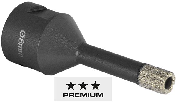 Diamant-Fliesenbohrer DDT 12mm, Nutzlänge 35mm, Aufnahme M14, Sh 10mm TYROLIT, Z34710026