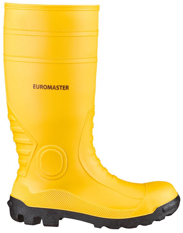 PVC-Sicherheitsstiefel EUROMASTER gelb, EN ISO 20345 S5 SRA, Gr. 46, Z3536246