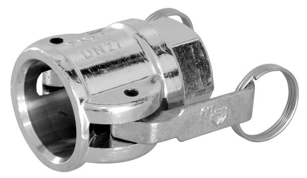 Mörtelschlauch-Kupplung 25mm MT 1'' IG - ALU, Z37593