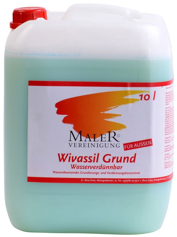 Grundiermittel WIVASSIL außen 10l/Kanister 40Kan./Pal, Z3975