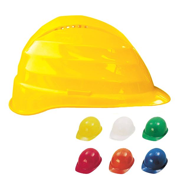 Schutzhelm ROCKMAN C3 rot, 6-Punkt-Aufhängung, 327g, Gr. 53-62cm, VPE30, Z4006004