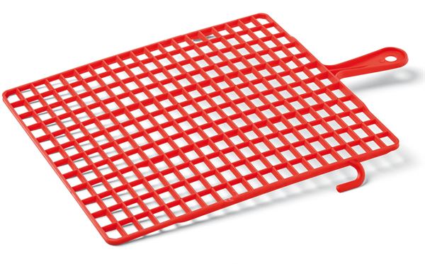 Abstreifgitter DROP PRO 270x290mm Kunststoff rot VPE20, Z40430