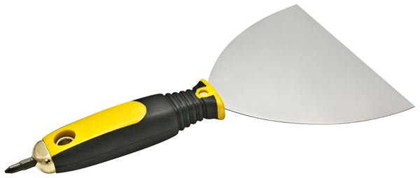 Schraubgriffspachtel rostfrei 150mm mit Bit Kunststoffgriff VPE6, Z4206902