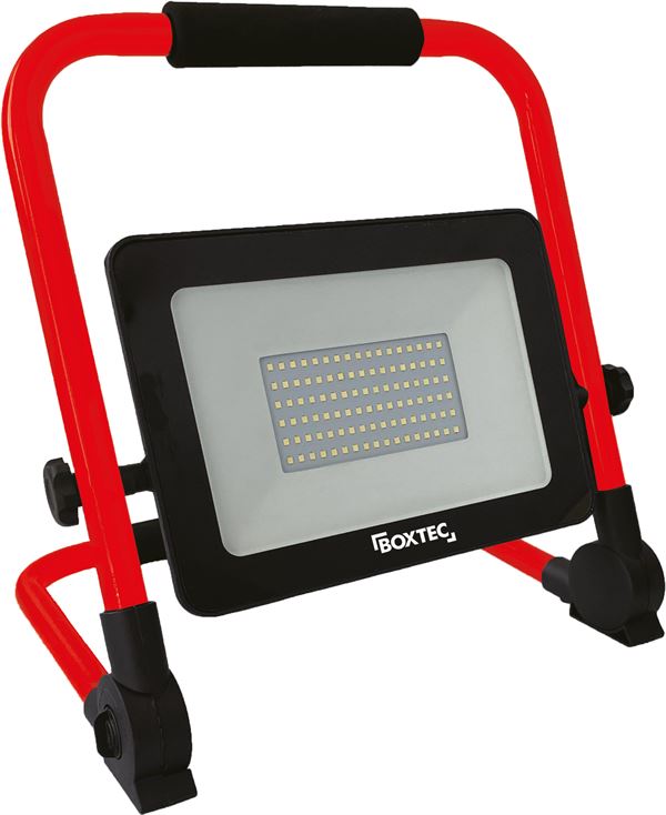 =81= LED-Akku-Strahler PROFI faltbar 50W, 3500 Lumen inkl. Netzladekabel, Z48205