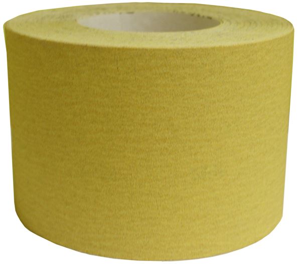 Schleifpapier gelb Körnung 80 115mm 50lfm/Rolle, Z542C780LO