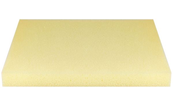 Ersatzgummi hellgelb Kaltschaum für Reibebrett Alu 320x230x30mm 100Stk/Kart 8Kart/Pal, Z550925