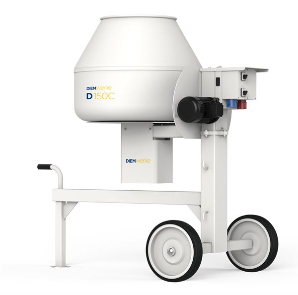Kipptrommelmischer DIEM D150C "Universal" 230/400V/0,9kW 260l 27U/min Ph-Wender, Z55371