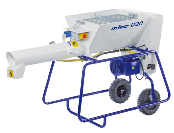 Durchlaufmischer D20-II-BM 230V 50Hz 1ph 2,2kW mit Beton-Mischrohr M-TEC, Z562120