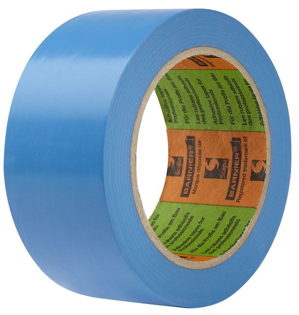 Klebeband PVC BARNIER® blau 50mm x 33m VPE36 !Keine Haftung f. Rückst.!, Z609750