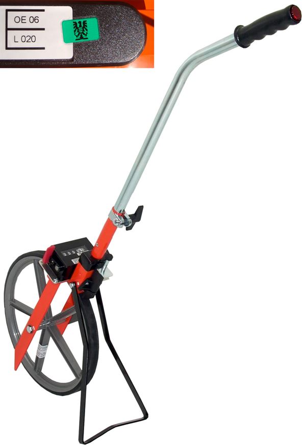Rolltacho mit Speichenrad, geeicht, Abstellbügel, Z6926002GE
