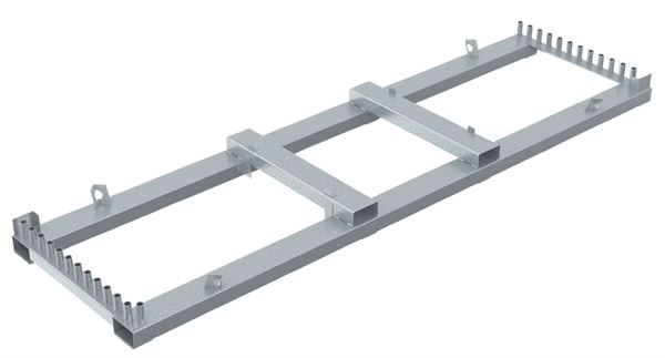 Transportpalette TP 25 3,55x1,18m für Mobilzaun, Z7021143