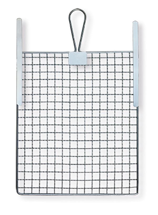 Abstreifgitter 11x20cm Metall verz. mit Biegestreifen VPE10, Z84832110