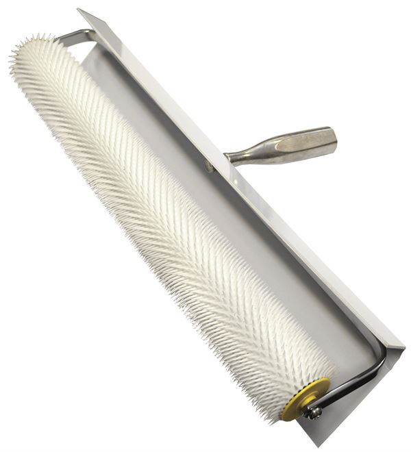 Entlüftungsroller (Stachelwalze) 11x500mm PAJARITO mit Spritzschutz, Z849050