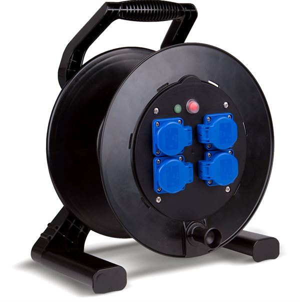 Kunststoff-Kabeltrommel XREEL®310 leer 310mm 4 SSD 230V, Z8935097