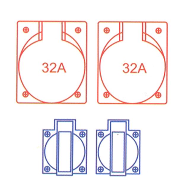 Vollgummiverteiler RIED IP44 2x5/32 2xSSD GS32/5 Pc, Z9473001