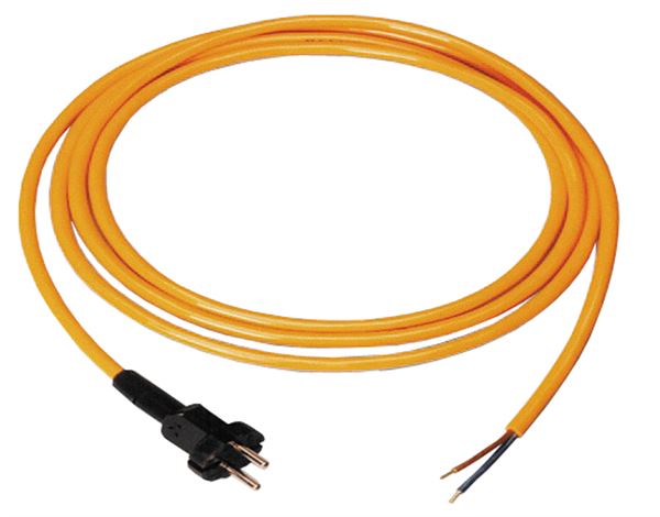 Handgerätezuleitung Polyurethan 2x1,5, 3m mit Stecker, Z9803215