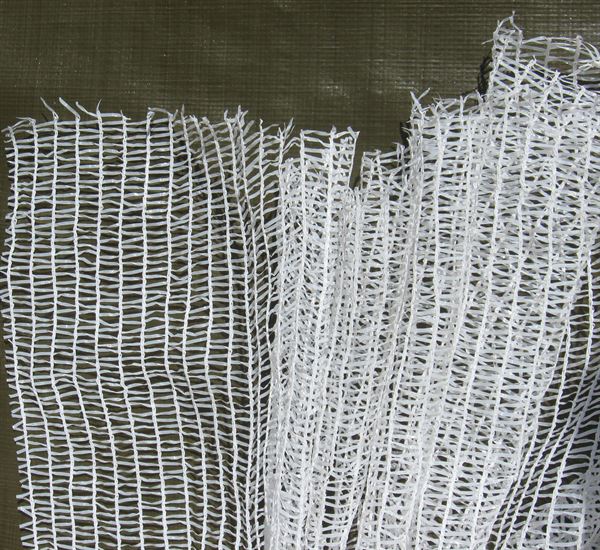 Gerüstschutznetz Austronet 313 SL weiß 35g/m² 3,70x100m gefaltet 50Roll/Pal, ZA313SLW