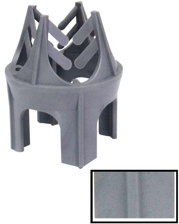 Abstandhalter 4-Fuß 20mm 6-20 mit flachem Fuß 500Stk/Sack 4Sack/Ü-Sack 6Ü-Sack/P, ZATVF20