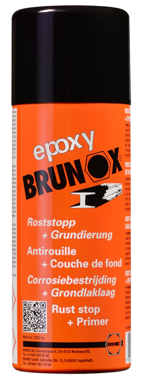 =§= Rostlöser u. Grundierung BRUNOX® Epoxy® Aerosol 400ml, 12Dosen/Kart, 84Kart/Pal, ZBR040EP