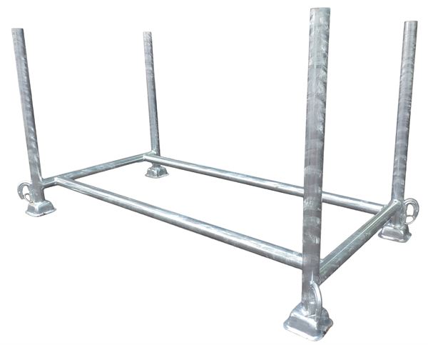 Stapelgestell 144x71x71cm feuerverzinkt, passend für 50 Deckenstützen, ZCONT4Z