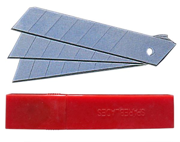 Abbrechklingen 18mm 10er-Pack, starke Ausführung, 10Pack/Kart, ZCUK18LO