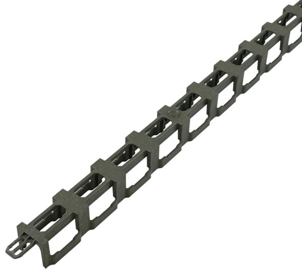 Abstandhalter DRUPAK voll 25mm 2lfm/Stk, mit Aussparung, gesteckt, 72lfm/Bund, 90Bd/Pal, ZDPO25200