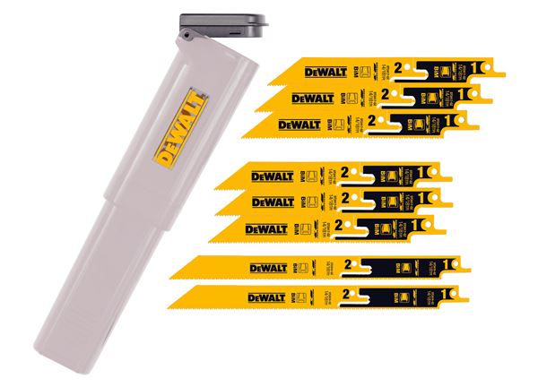 Säbelsägeblatt DEWALT® 6x152x 1,4-1,8mm und 2x230x 1,4-1,8mm (Metall) 8Stk/Pack, ZDT2446-QZ