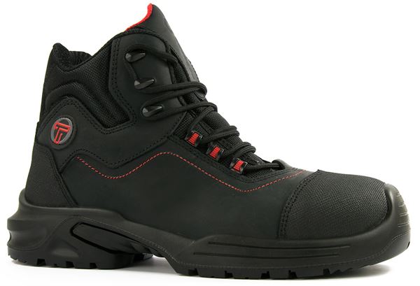 Bausicherheitsschuh DUSKY, schwarz, hoch, EN ISO 20345:2011 S3 CI SRC, Gr. 43, ZDUSKY43
