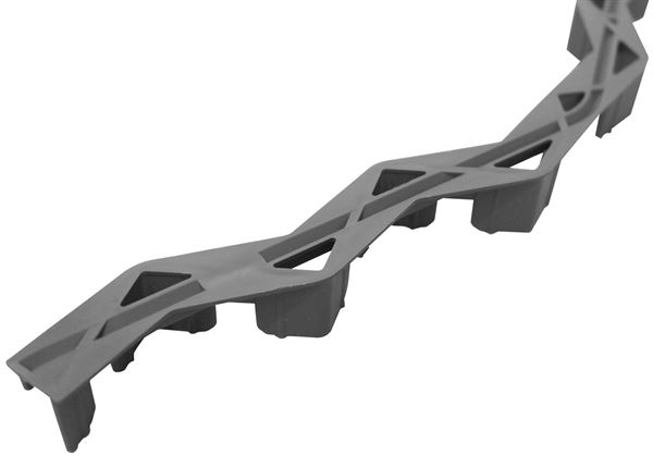 Abstandhalter DRUWA 40mm PVC-frei 0,8lfm/Stk, 24lfm/Bund, 63Bd/Pal, ZDUW4080