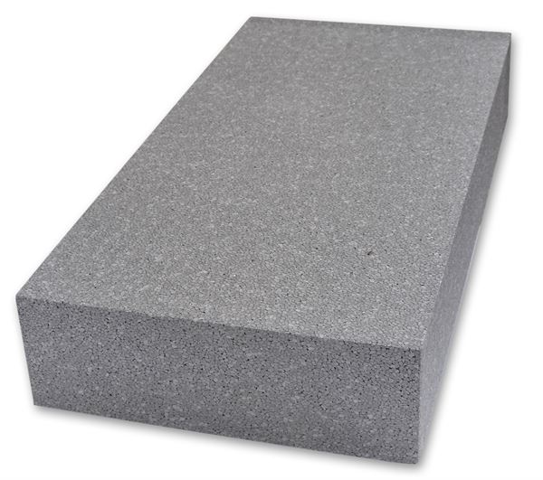 EPS-F plus Fassadendämmplatte, grau, 16cm 1000x500mm 1,5m² (0,24m³)/Pkt VPE3, ZEPSFG16