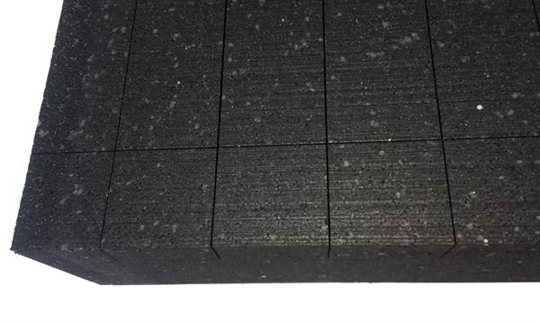EPS-F plus Fassadendämmplatte, grau, geschlitzt, 26cm 1000x500mm 0,5m² (0,13m³)/Bund VPE1, ZEPSFGG26
