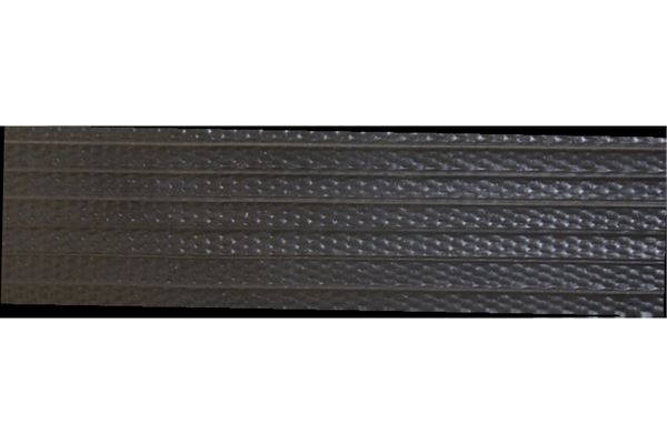 Pressluft-Leichtschlauch flach schwarz 2" 20bar 20lfm/Rolle, ZF52TG-S
