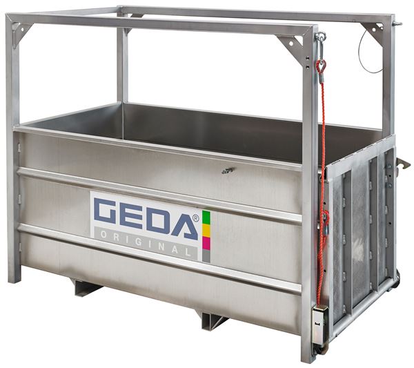 Lastbühne für GEDA 200Z, Innenmaße 0,8x1,4x1,1m, mit Schlüssel für Etagensicherungstür, ZG29200