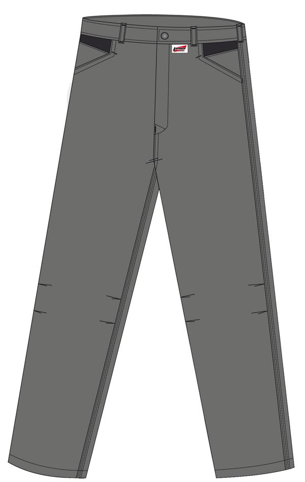 Bundhose LO-ACTIVE anthrazit/schwarz 245 g/m² Gr. 46 VPE5, ZLO-ACTAS-BH46