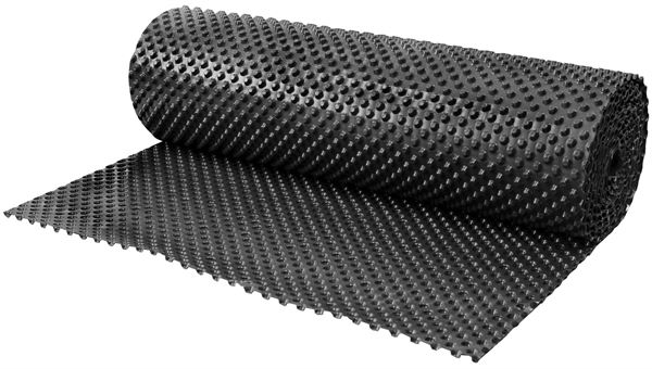 Noppenmatte Standard 2,0m x 20m=40m²/Rolle, 15Roll/Pal, ZNBS20020