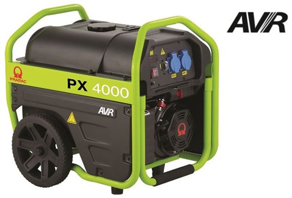 Benzin-Stromaggregat PRAMAC PX 4000, 2,5kVA/230V, ZPX4000