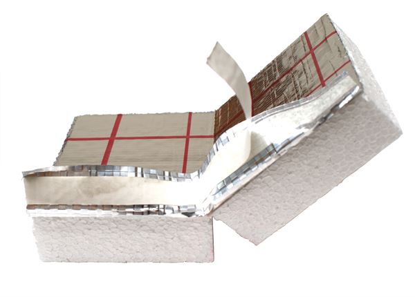 Rolldämmplatte 650 Alu-PET 30-2mm 1mx10m 6,5kN/m² WLG 040 Premium, ZRDP3330A65N
