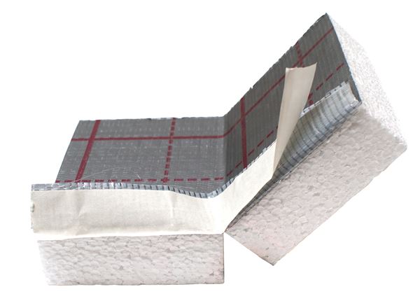 Rolldämmplatte 650 Gewebefolie 30-2mm 1mx10m 6,5kN/m² WLG 040 Standard, ZRDP3330G65N
