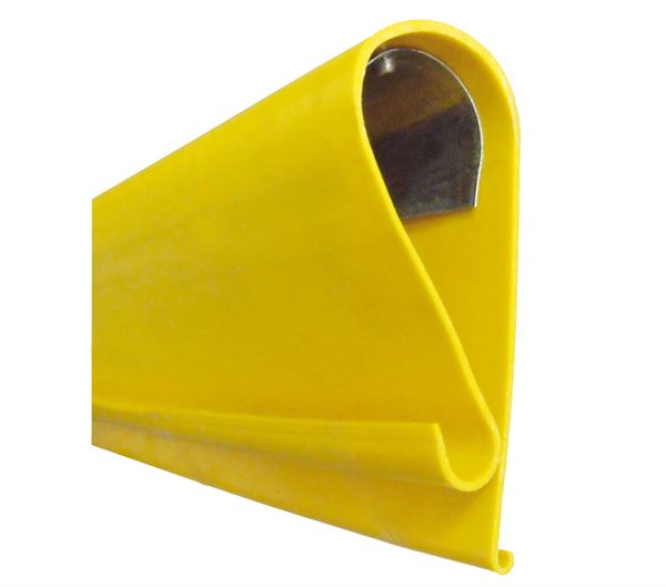 Schutzprofil NEVOSAFE-PLUS gelb mit Stahleinlage 1lfm/Stk 6Stk/Bund 49Bund/Pal, ZSPS100GB