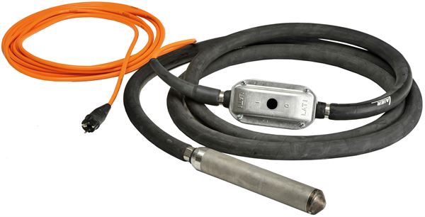 Hochfrequenz-Beton-Innenrüttler LAIER d= 68mm mit integr. Frequenzumformer 230V, ZUL68