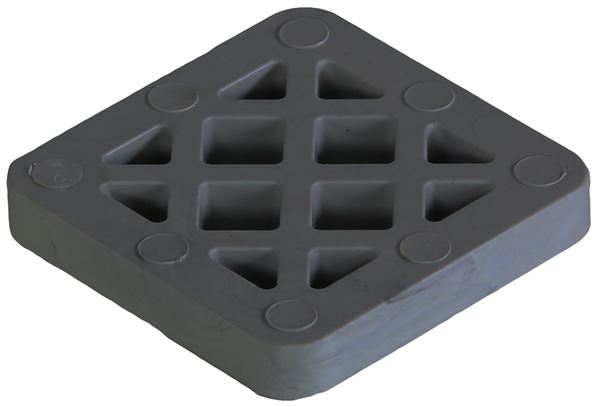 Montageplatte leicht 10mm 125Stk/Sack 80Sack/Pal, ZUP10N